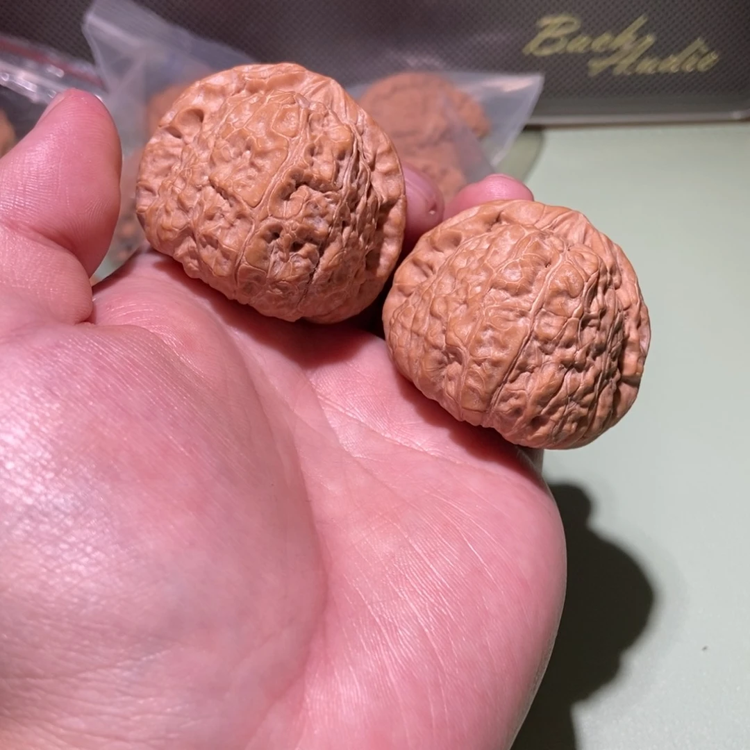 文玩核桃把件思**厚全品44南瓜墩