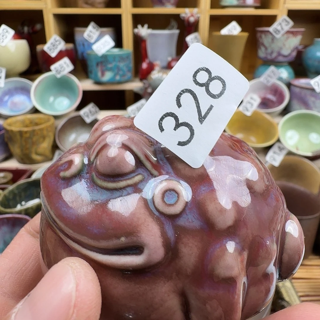 #钧瓷#原产地#矿石釉#器物之美#藏品#小摆件