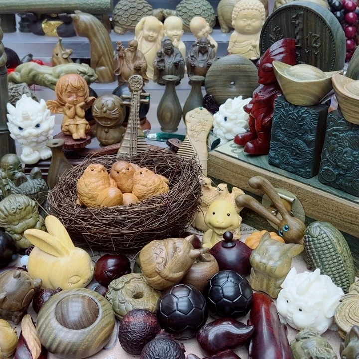 c***～维腊木（绿檀）小鸡