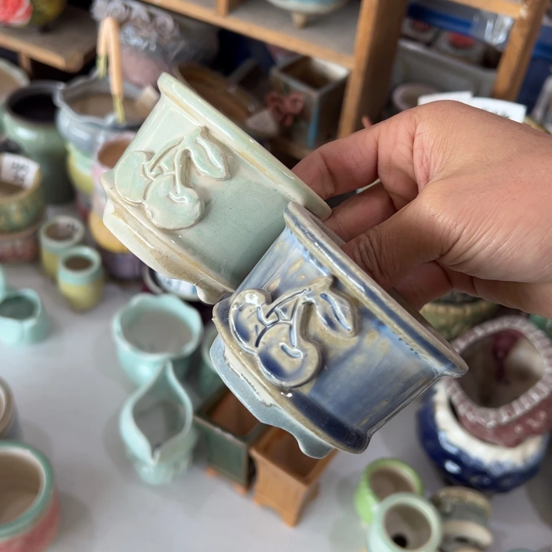 陶瓷陶瓷多肉花盆@@