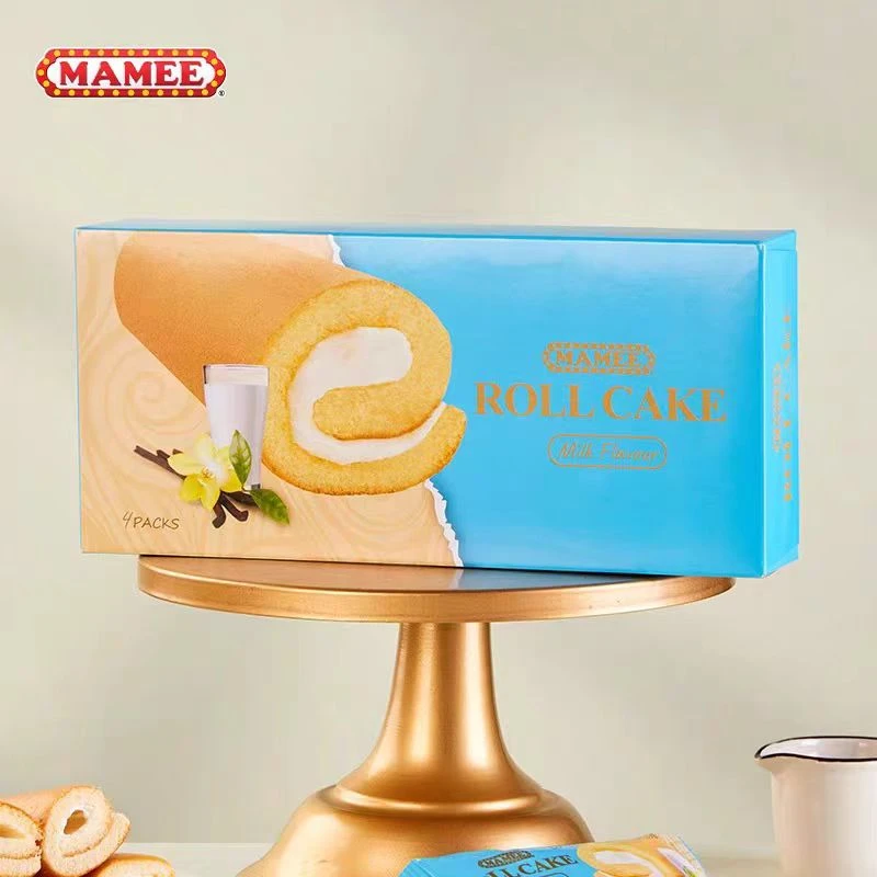 【25.5.19】进口MAMEE妈咪瑞士卷蛋糕卷早餐面包草莓巧克力点心