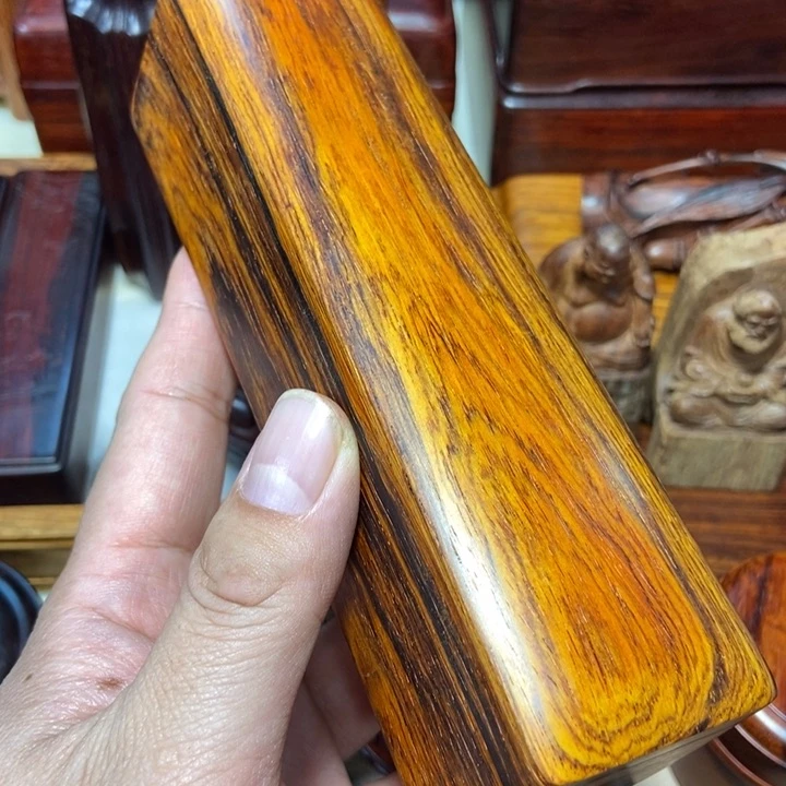 微凹黄檀（南美大红酸枝）抽盖文盒