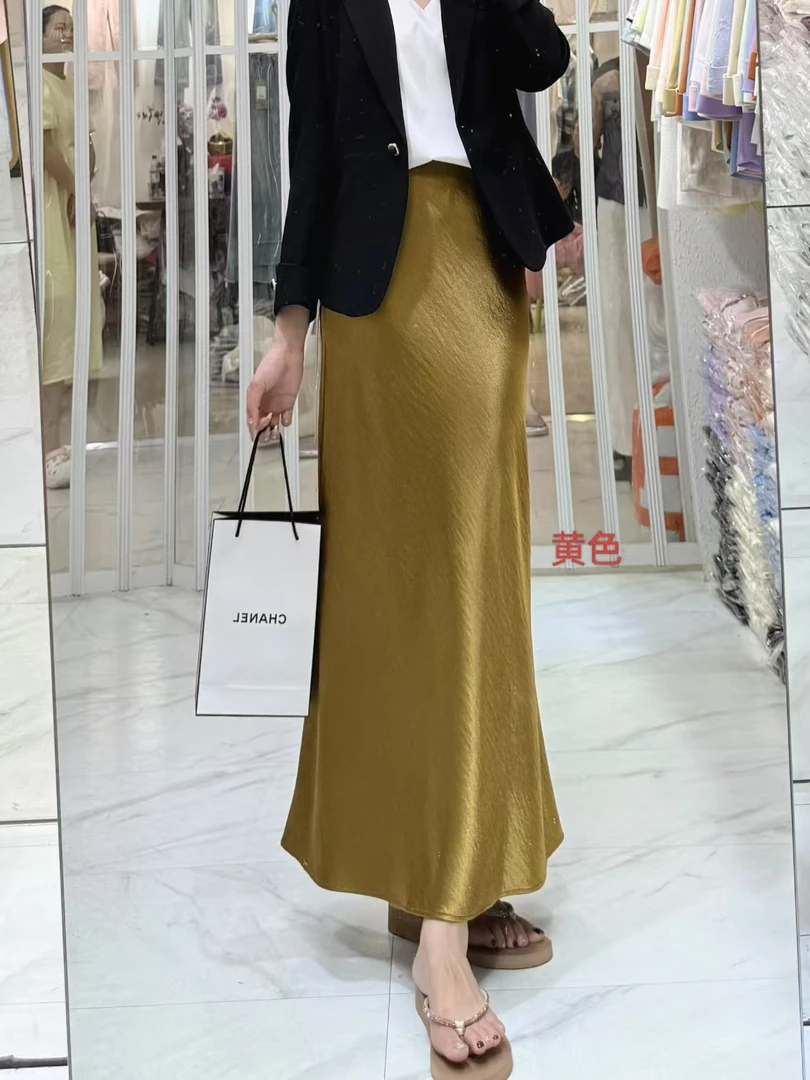 2025新款时尚潮流百搭气质高雅半裙