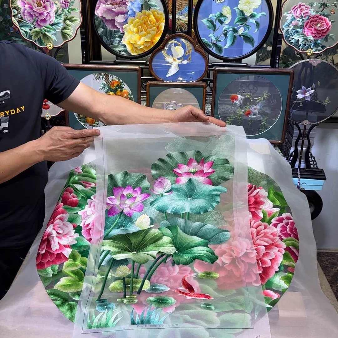刺绣刺绣工艺精湛