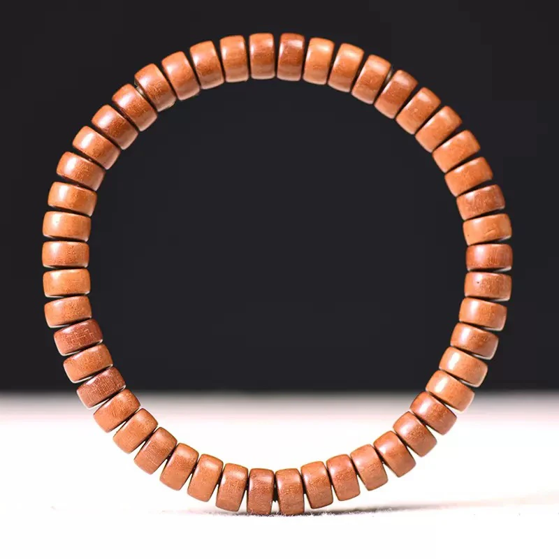 桃木药片手串男女款卡7x4mm A582