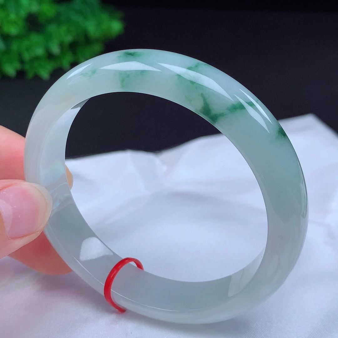 翡翠未镶嵌手镯58圈682102