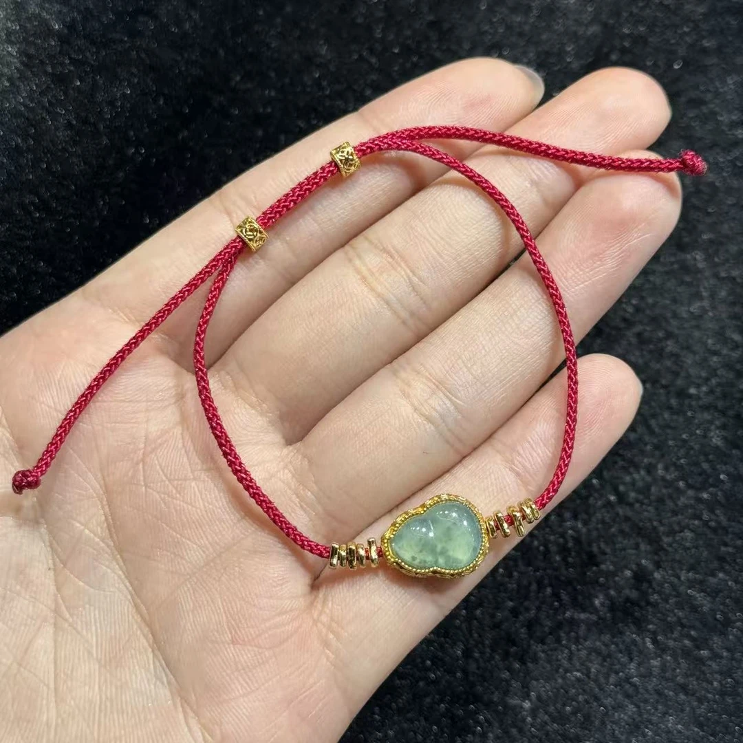 翡翠葫芦手绳-多样性发货-约13×10×6mm J翠，B9645