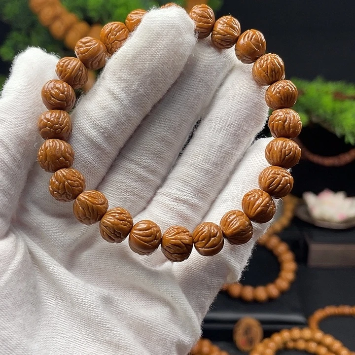 吊坠桃核秦岭龙纹桃核