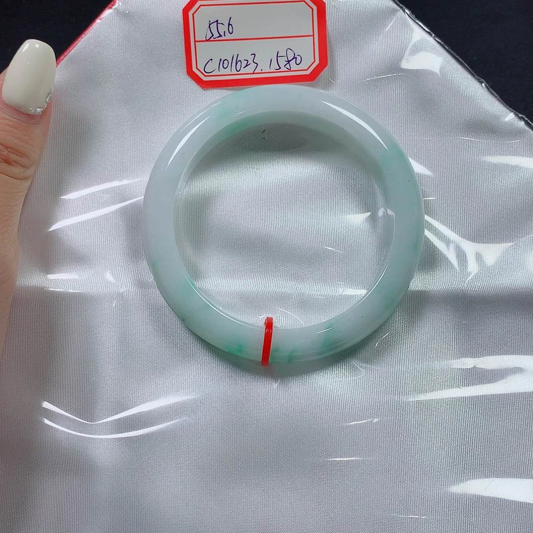 翡翠未镶嵌手镯翡翠手镯55
