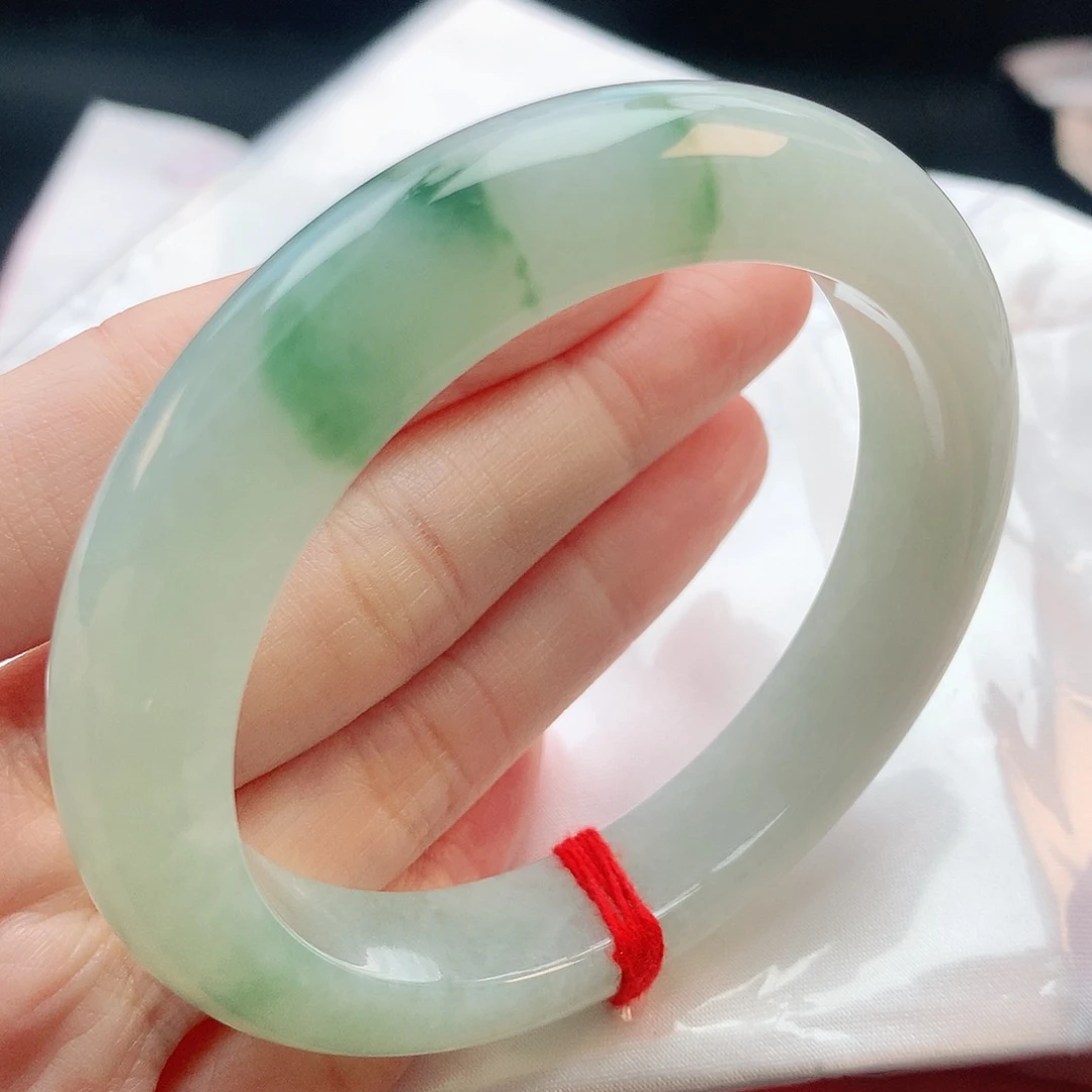 未镶嵌手镯翡翠57圈口882804