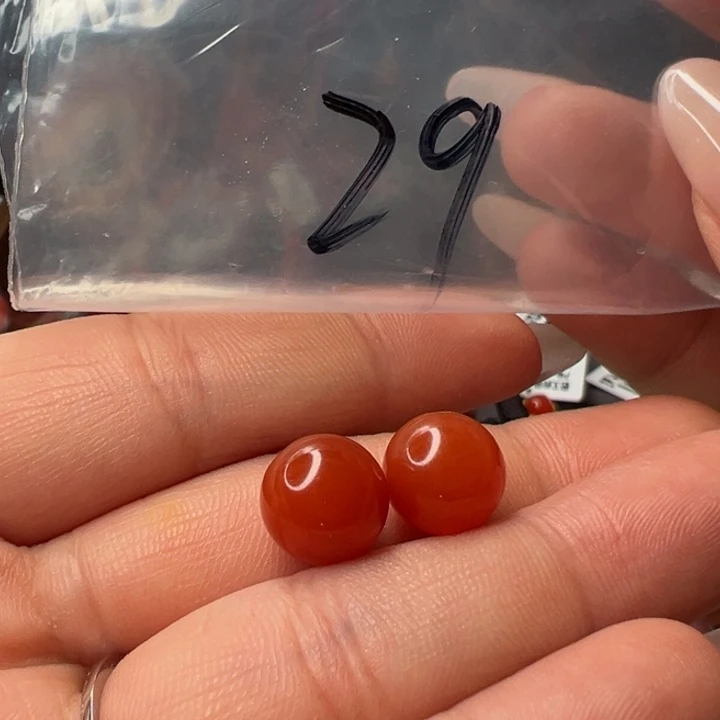 山***风南红玛瑙未镶嵌配饰29