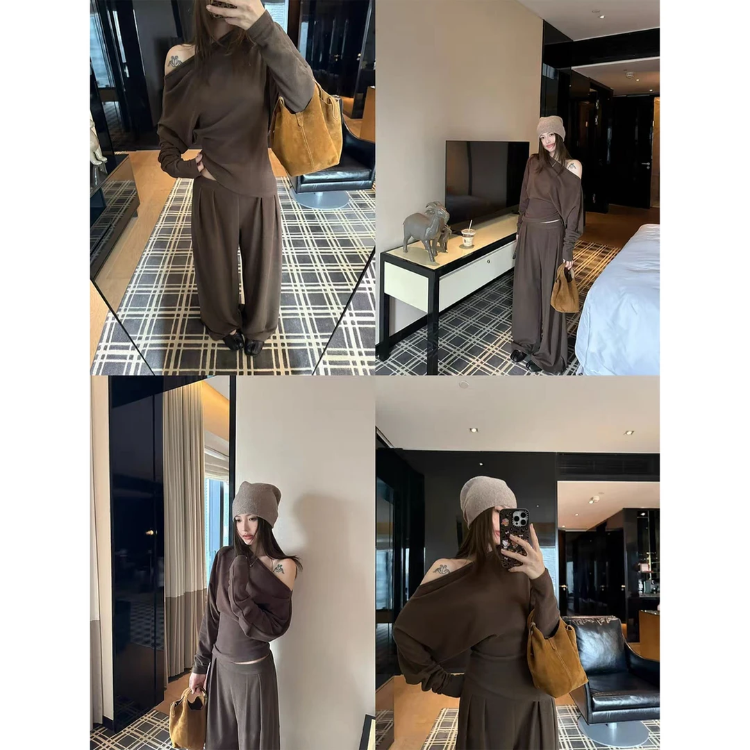 城市运动风街头时尚套装网红显瘦上衣Z 9613#