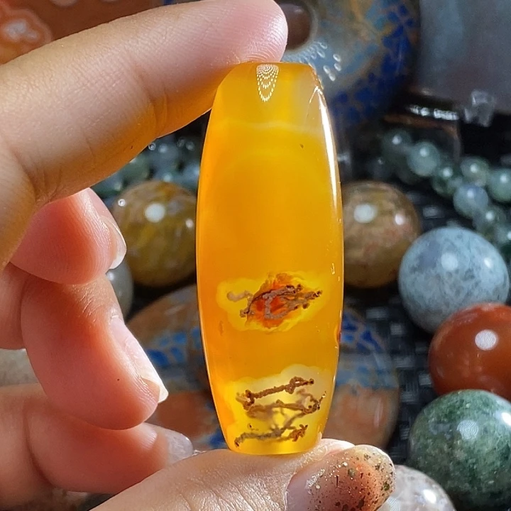 未镶嵌颈饰玛瑙/玉髓