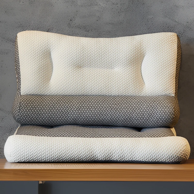 歌莉亚大豆纤维枕护颈枕头枕芯助睡眠成人简约