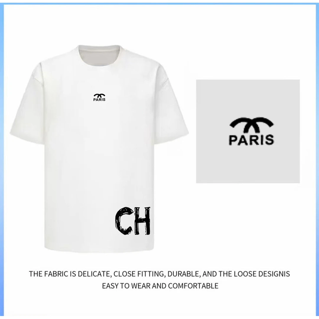 高端2025新款夏季圆领男女款短袖T恤材质【18号】