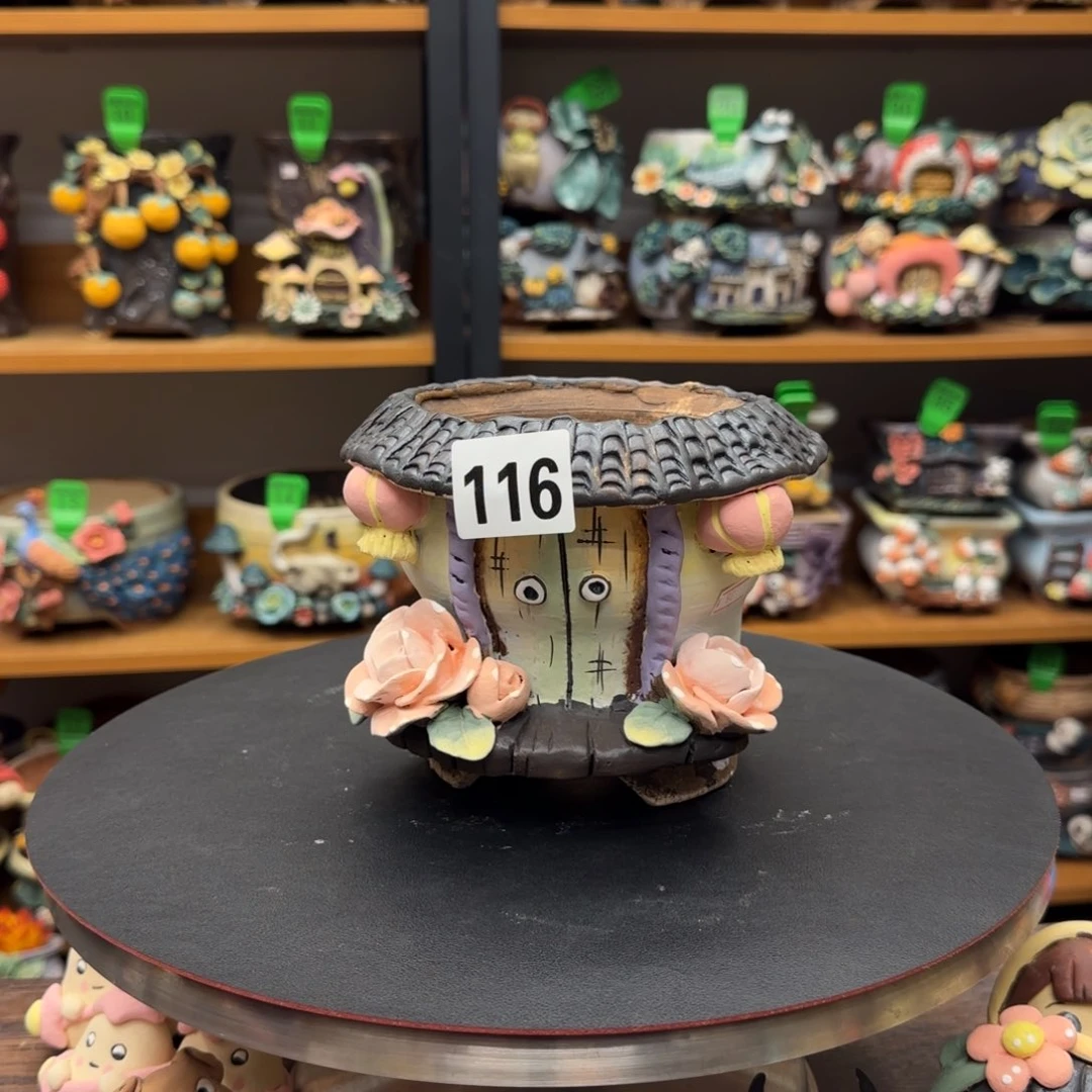 【闪购商品】粗陶手捏