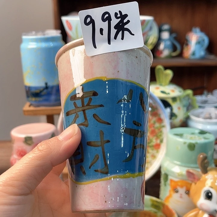陶景德镇釉下手绘陶瓷
