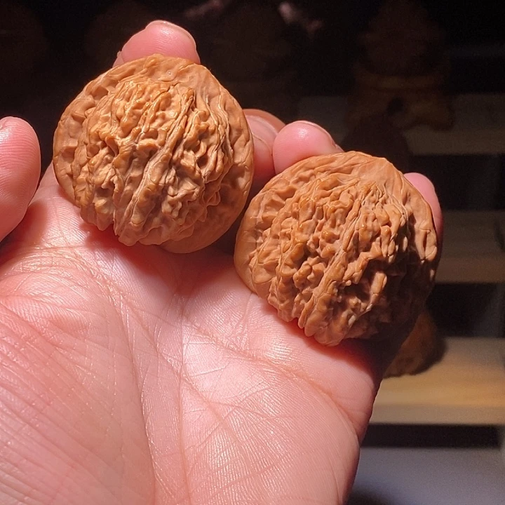 把件文玩核桃四座楼