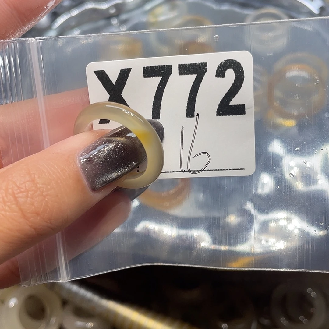玛瑙/玉髓未镶嵌戒指772