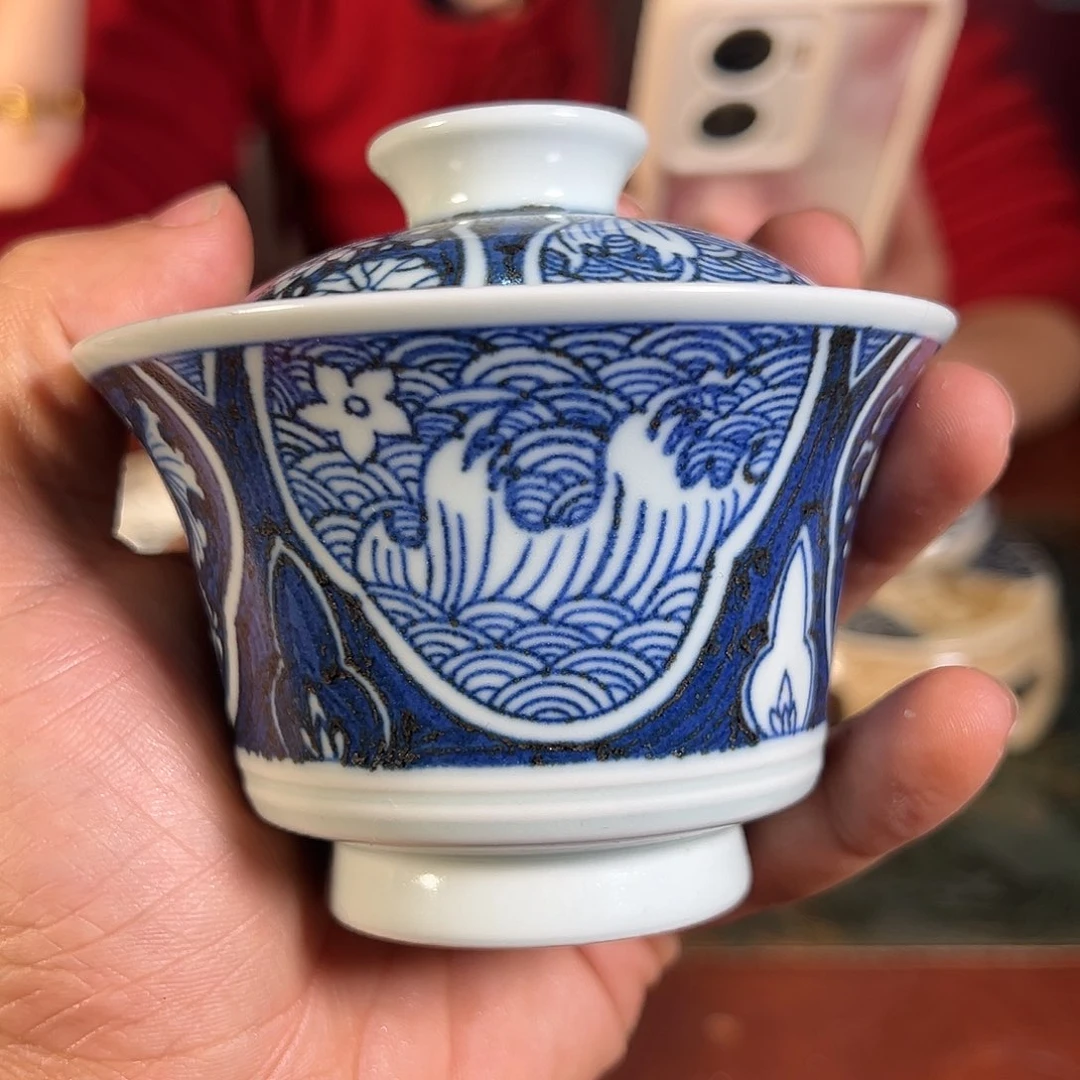 杯景德镇手工手绘陶瓷杯子