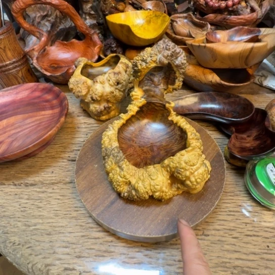 特***烤手串/手链小叶紫檀小叶羊蹄甲清香木材料，