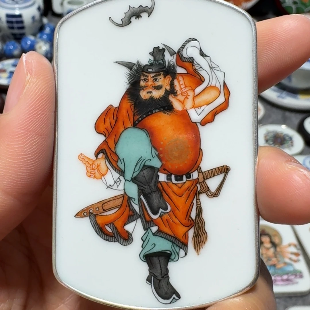 大***家瓷片精品挂件一个