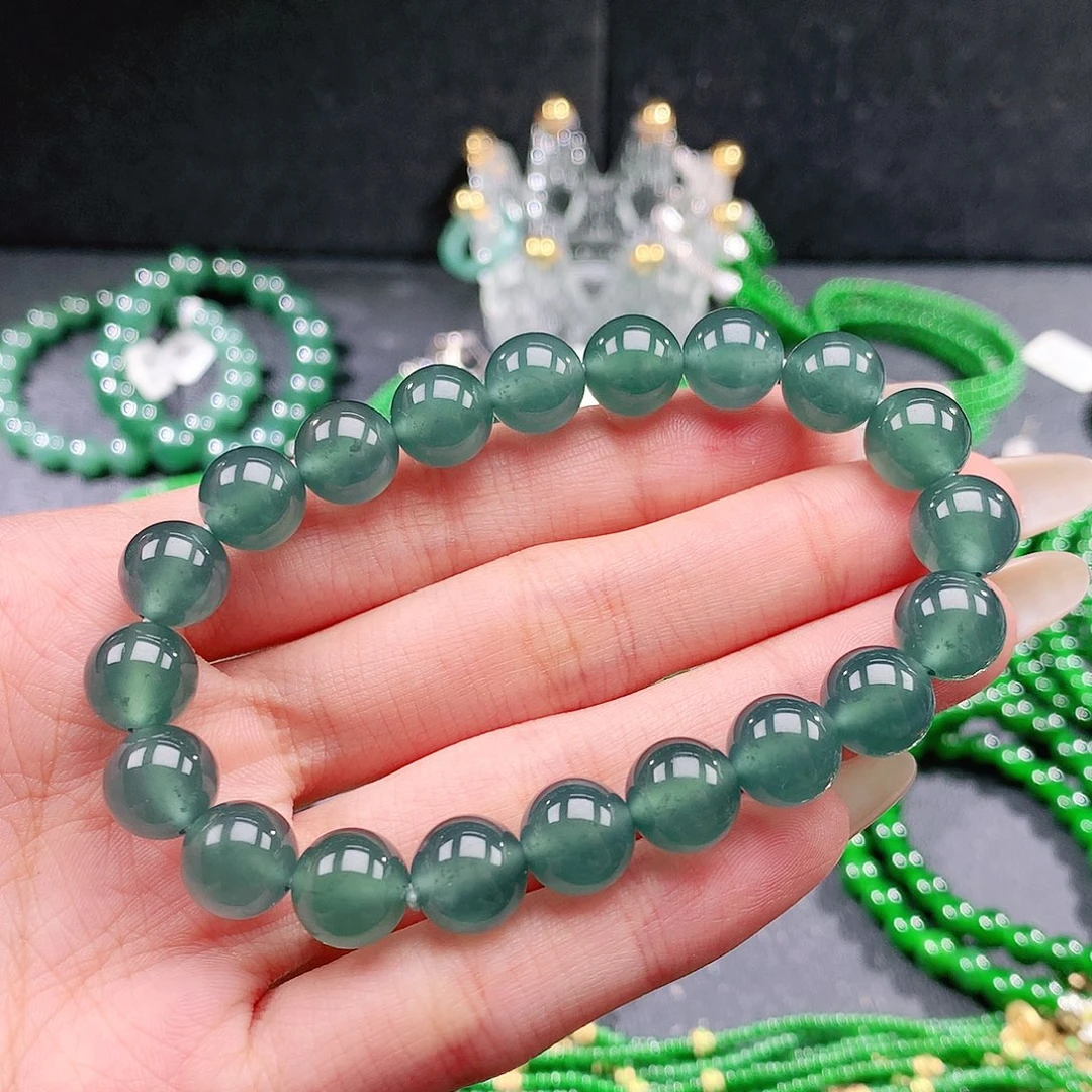 翡翠未镶嵌手链手链