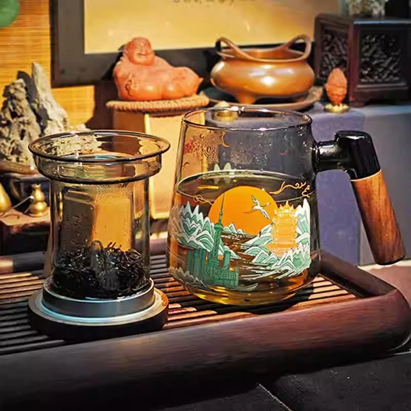 茶杯 认识长江系列 “长江之光 地标系列“ 文创茶杯 长江出版社