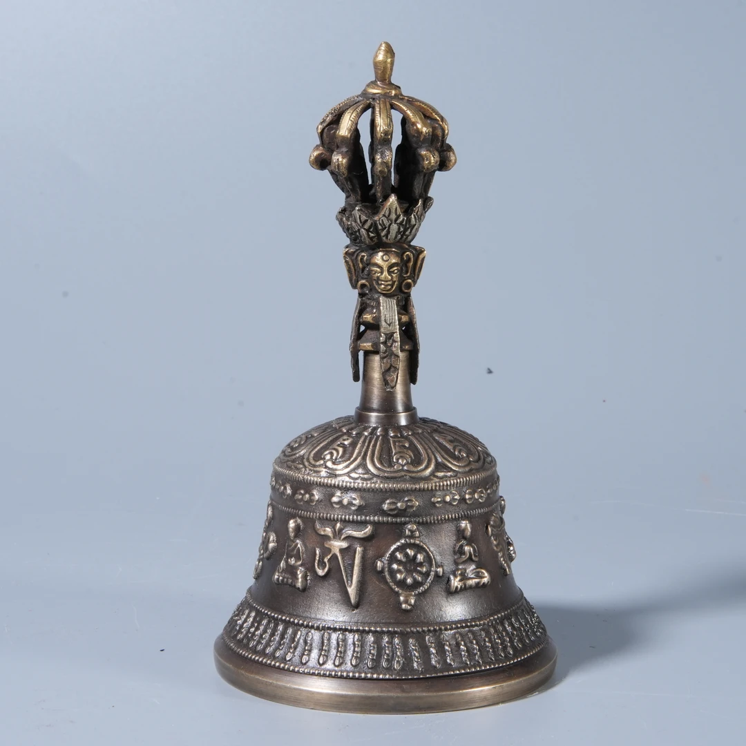 Tgz20 清代 铜金刚铃