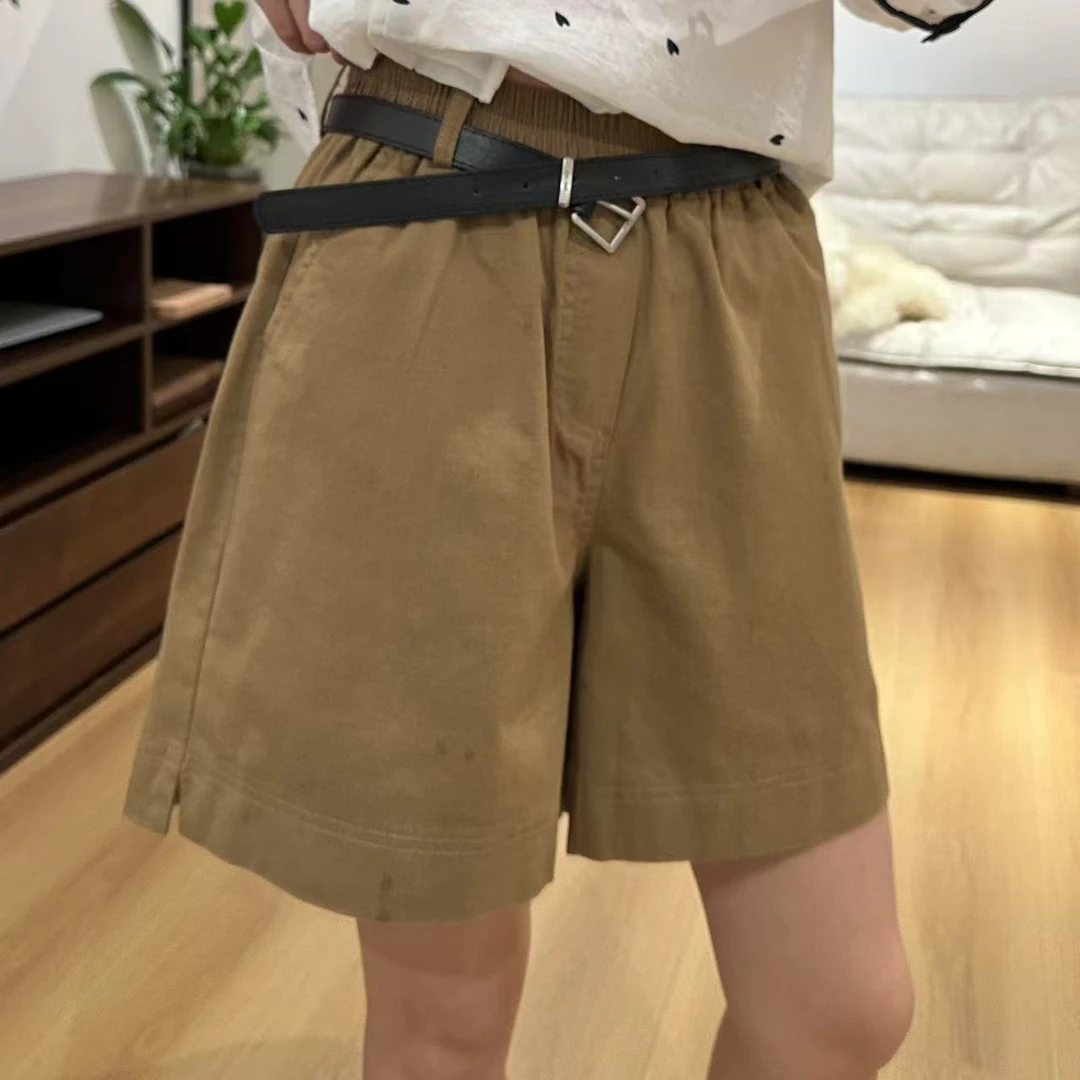 夏季百搭神裤松紧腰百搭短裤中裤5-5-11