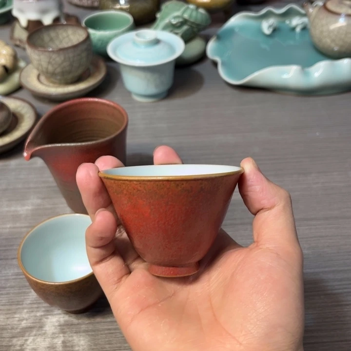 周有斌 枫林醉影 小斗笠
