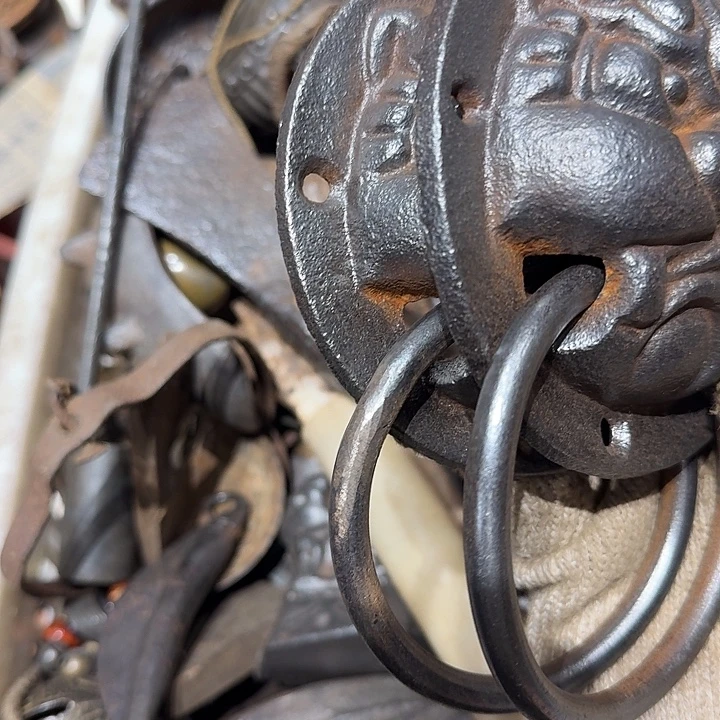 人***欢一物一图，工艺品。