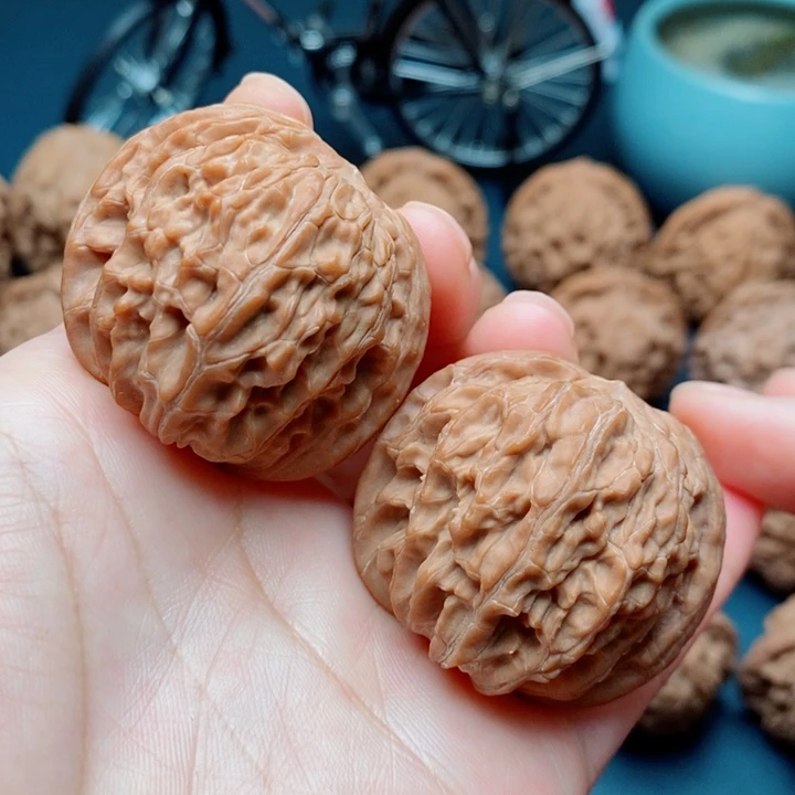 文玩核桃把件磨盘40正磨