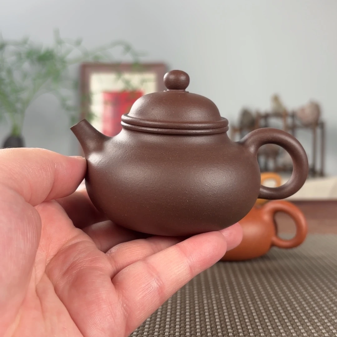 平****茶壶紫砂黄龙山原矿紫砂壶