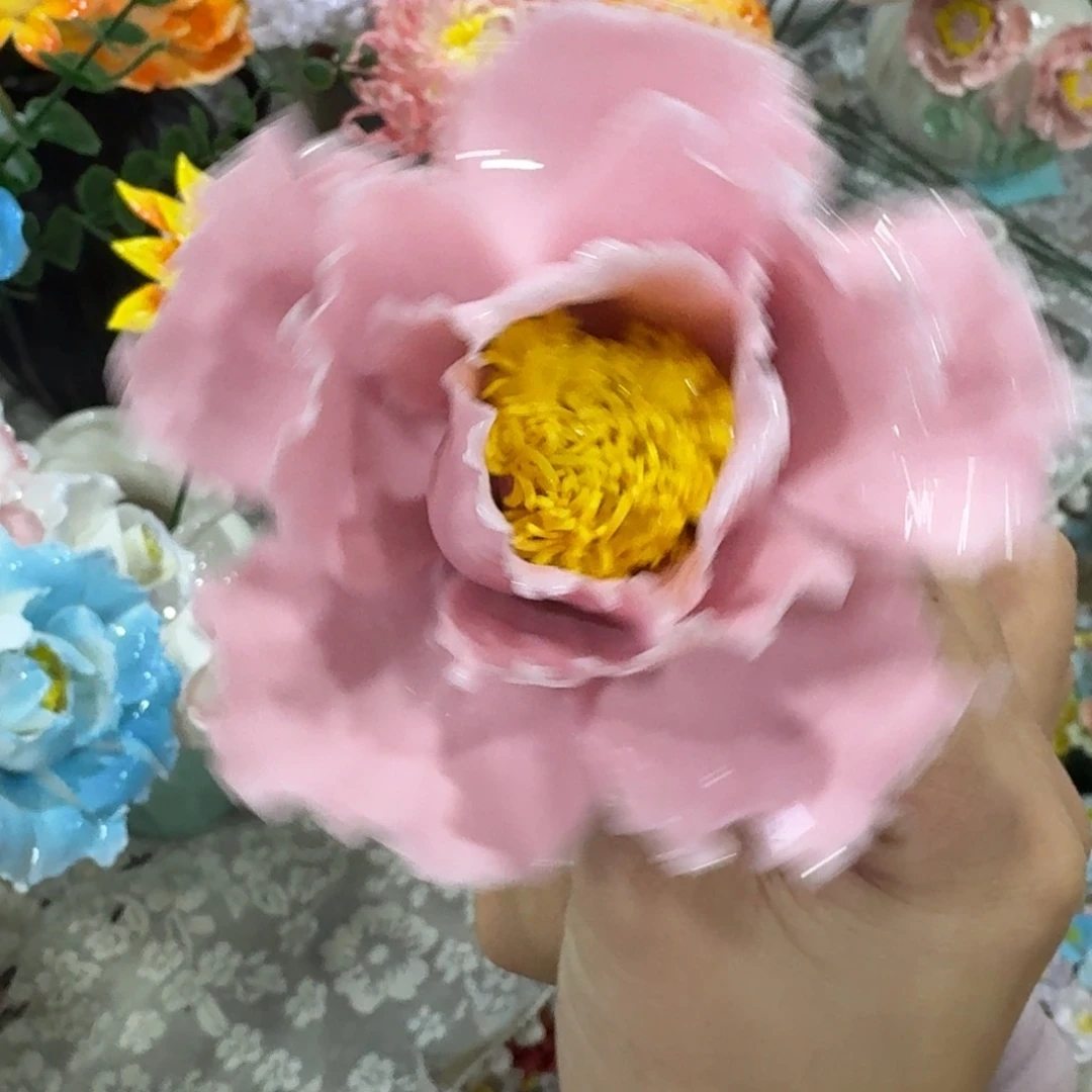 陶瓷花拍满20元发货，退款的拉黑