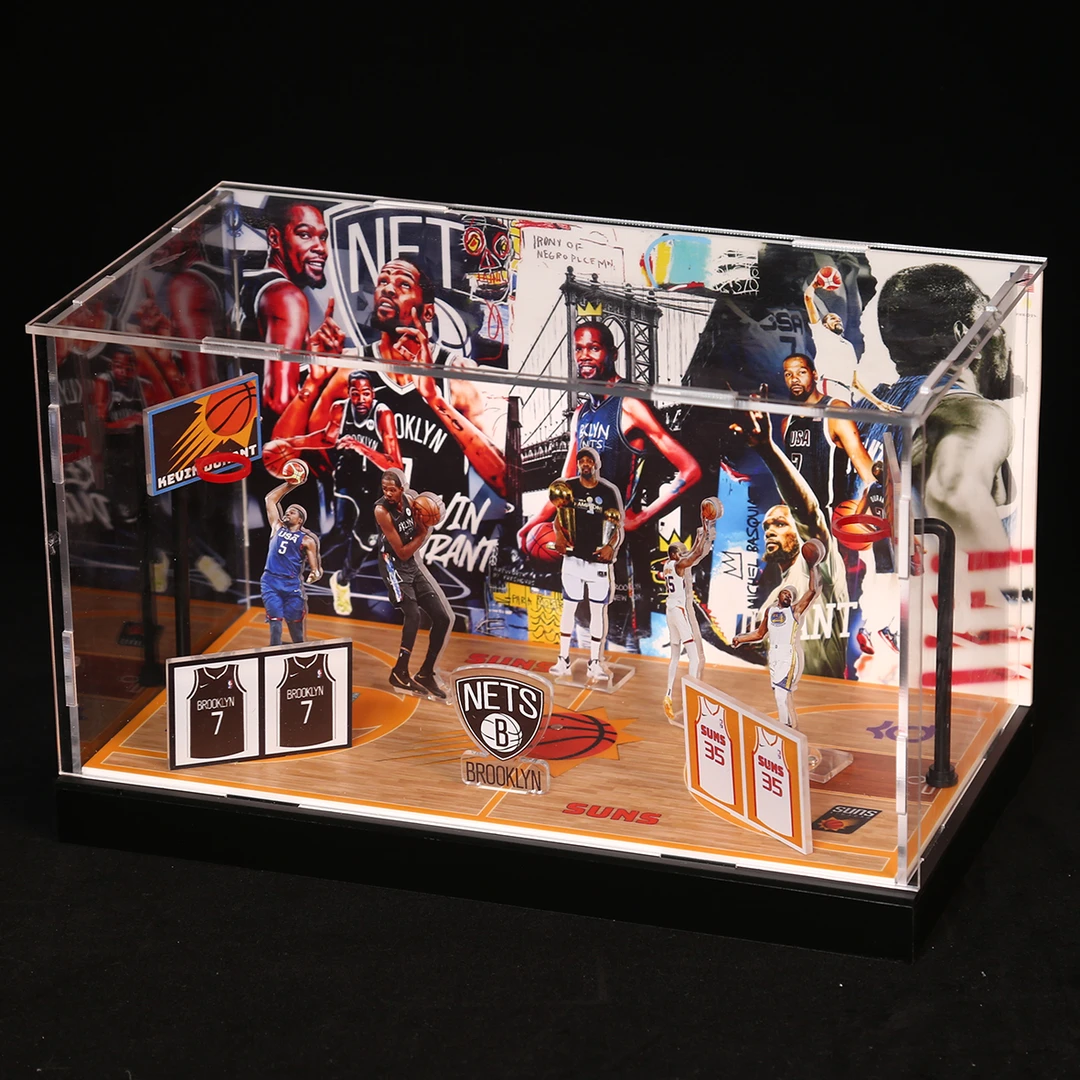 杜兰特篮球礼品手办韦德罗斯安东尼周边生日礼物球迷纪念品摆件