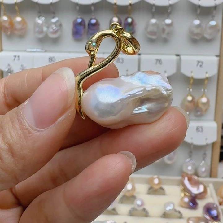 淡水珍珠颈饰未镶嵌