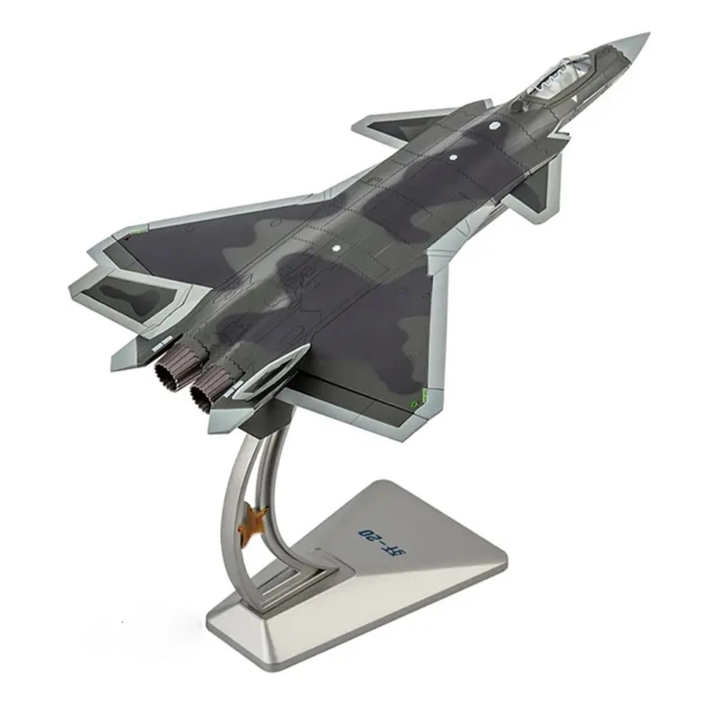 歼20隐形战斗机1:72合金仿真军事成品飞机模型航展礼品纪念品摆件