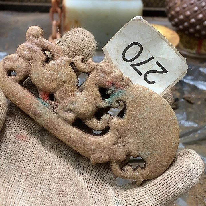 未镶嵌和田玉挂件