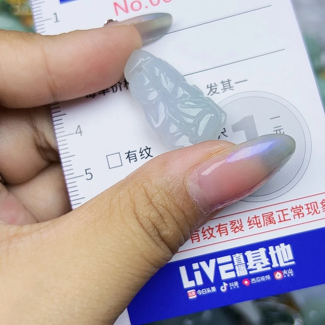 翡翠未镶嵌吊坠(不含链)1111