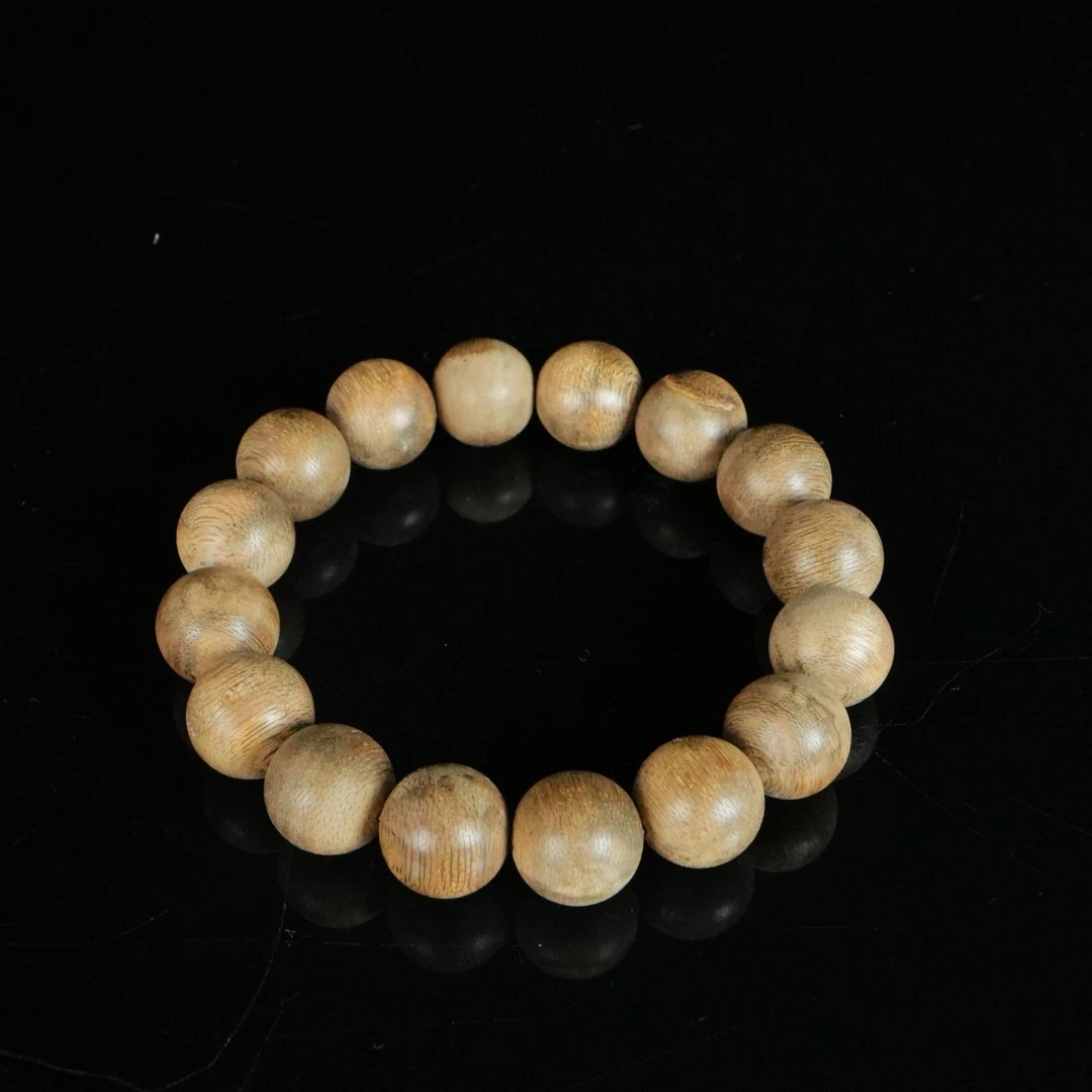 DY-B1042 西马黄油软丝老料沉香手串 1.38cm 10.71g