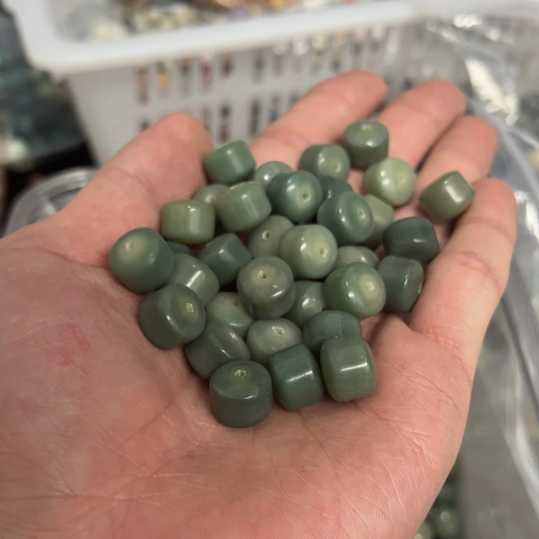 【闪购商品】白玉菩提吊坠a12/108颗金轮
