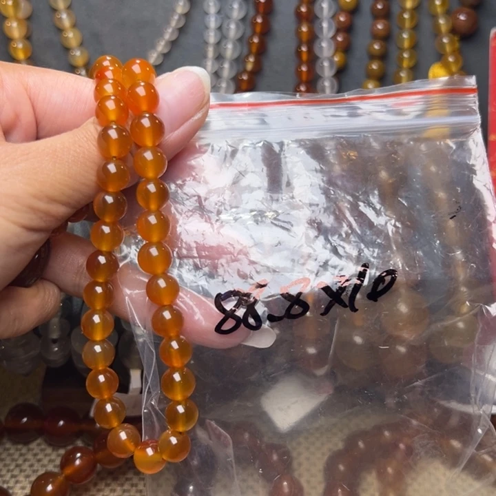 &***&玛瑙/玉髓手链未镶嵌3