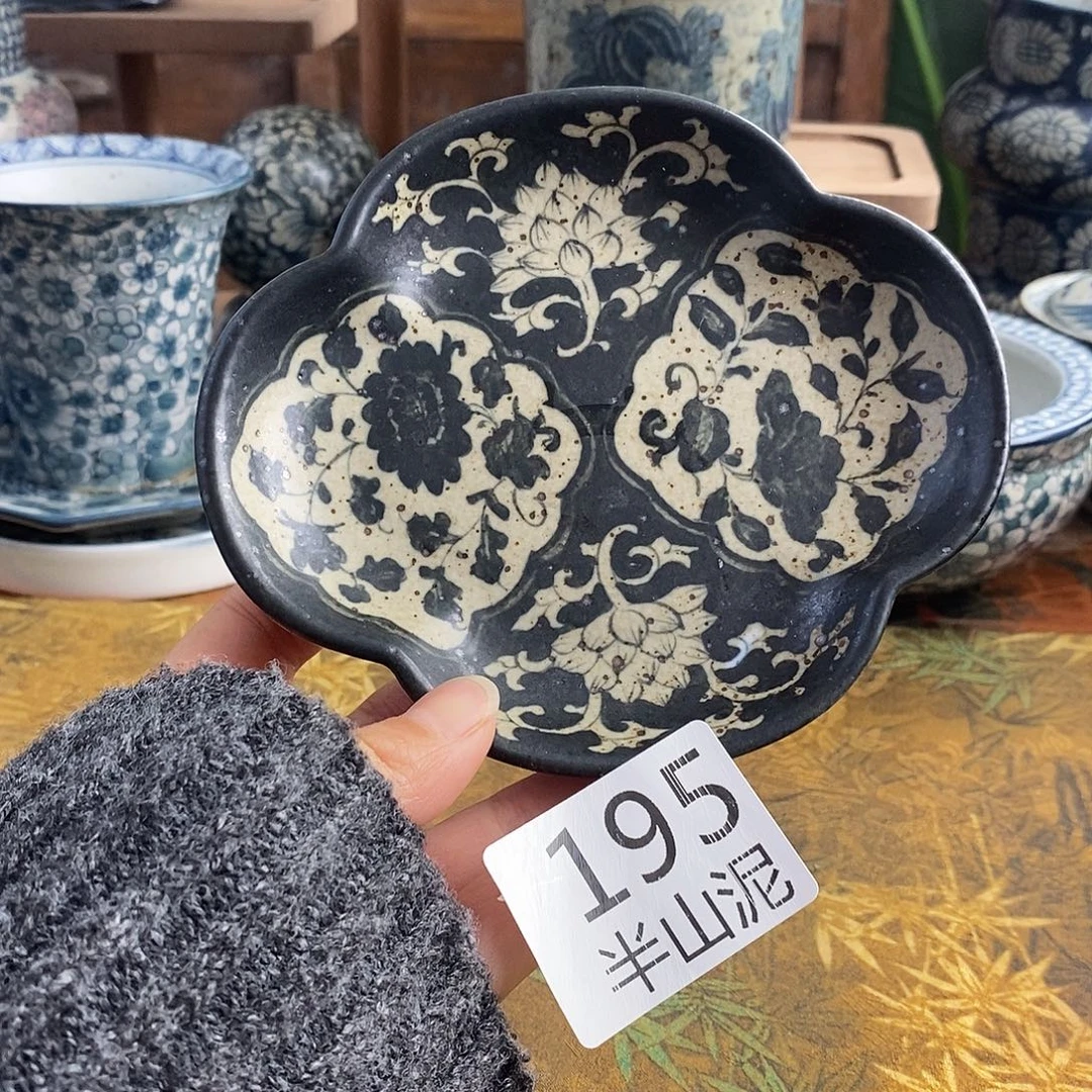 陶手工手绘青花高温陶瓷