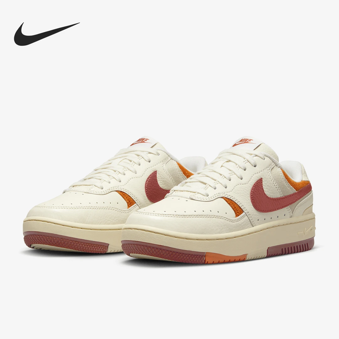 Nike/耐克正品Gamma Force女士厚底透气运动板鞋FQ2766-100