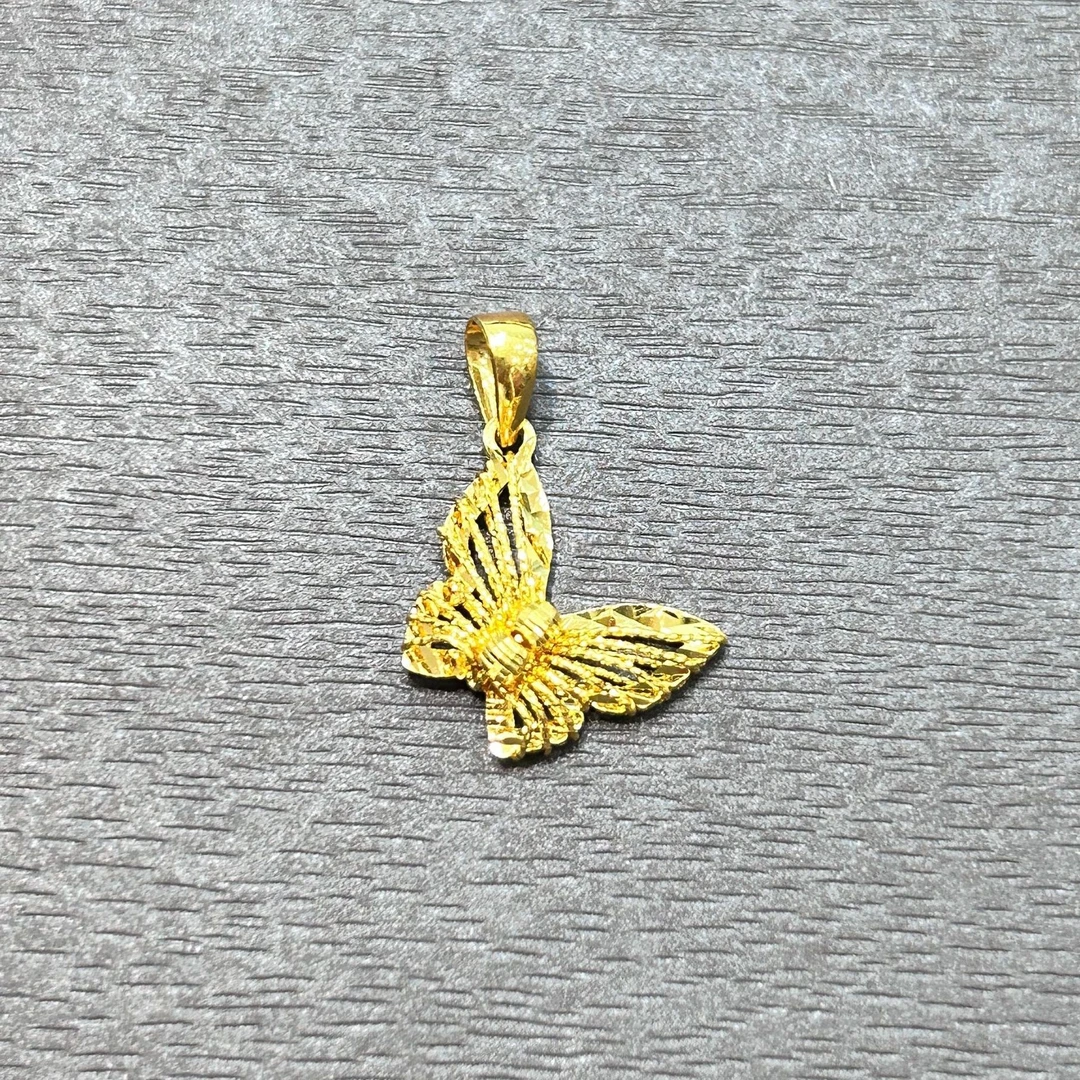 【店长专享】绕线蝴蝶足金999投资金攒黄金ZBHJD1176克重多退少补