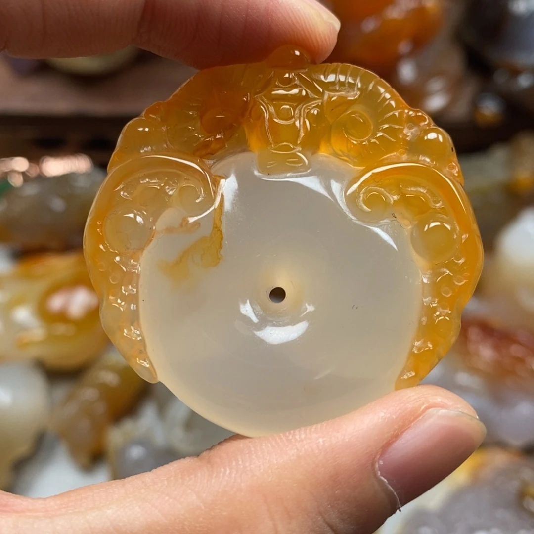 玛瑙/玉髓未镶嵌颈饰