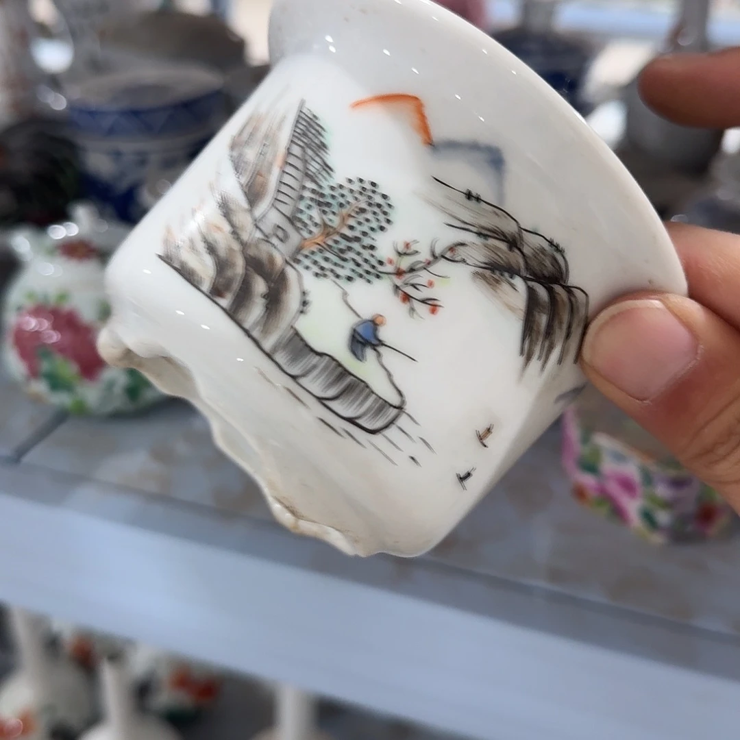 陶其他摆件手绘瓷器全部处理