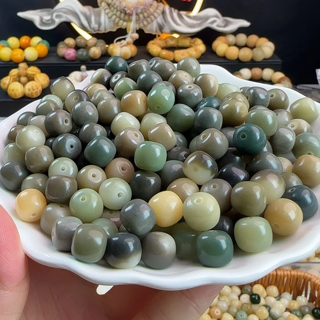 菩提根/象牙果吊坠卡11春天油画100卡牌➕100备珠