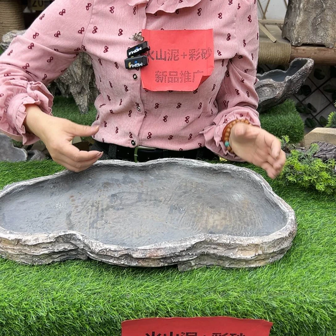 盆景异性花盆鱼缸y50